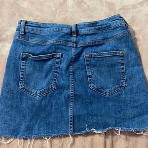 Zara Denim Mini Skirt